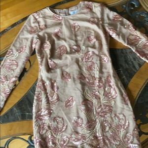 Dress the population sequin dress